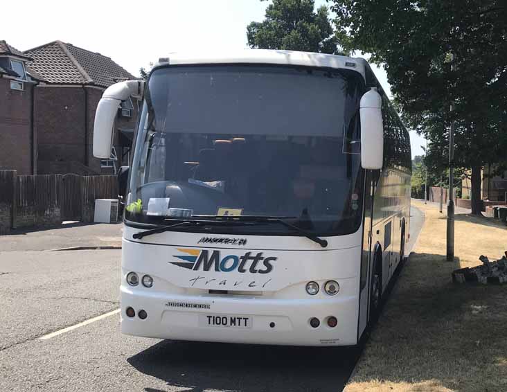 Motts Travel Volvo B12M Jonckheere Mistral T100MTT